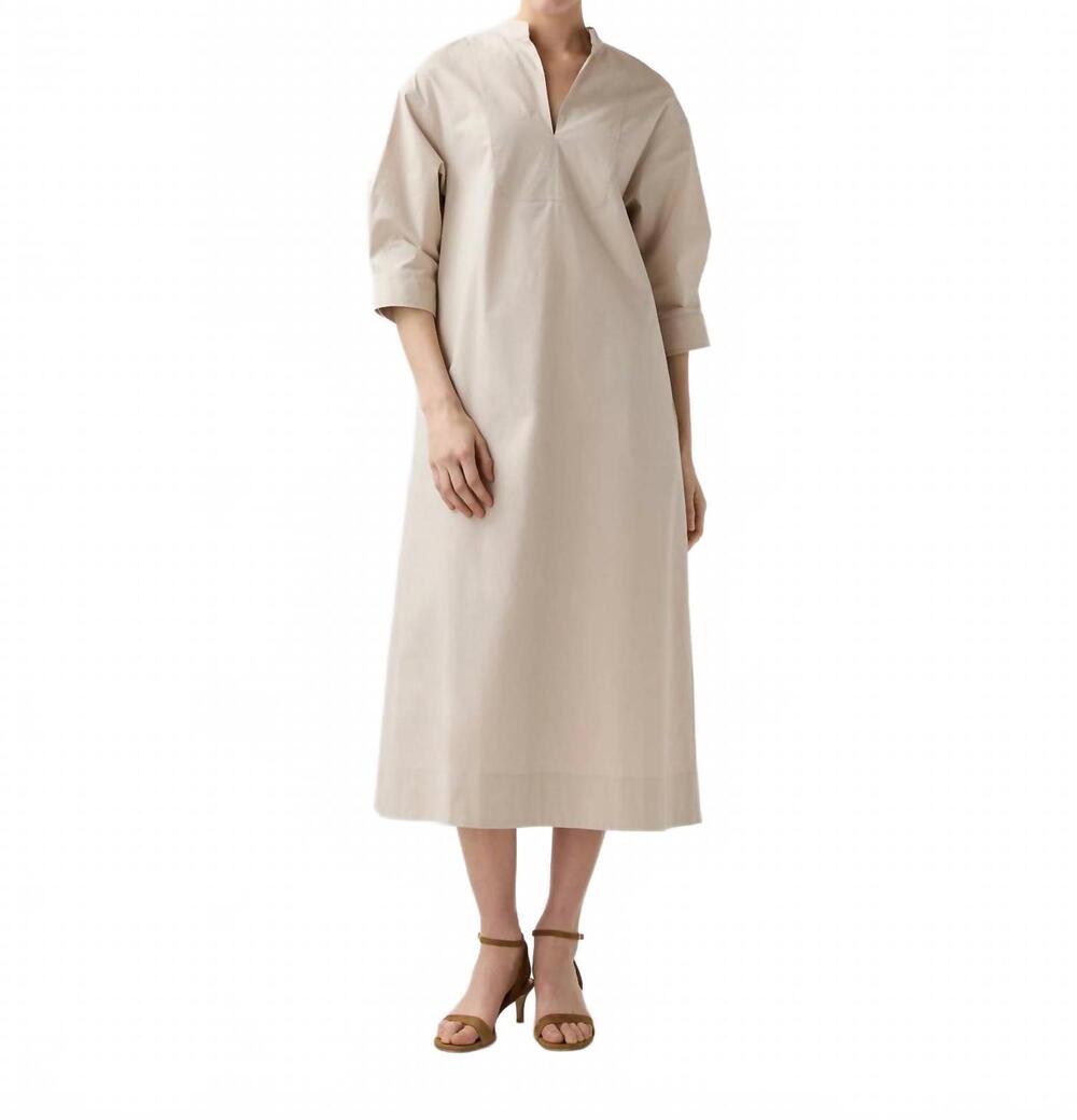 NEW ANN MASHBURN women's cadie dress in sand